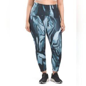 Spanx Booty Boost Active Marbled  Leggings size 3X